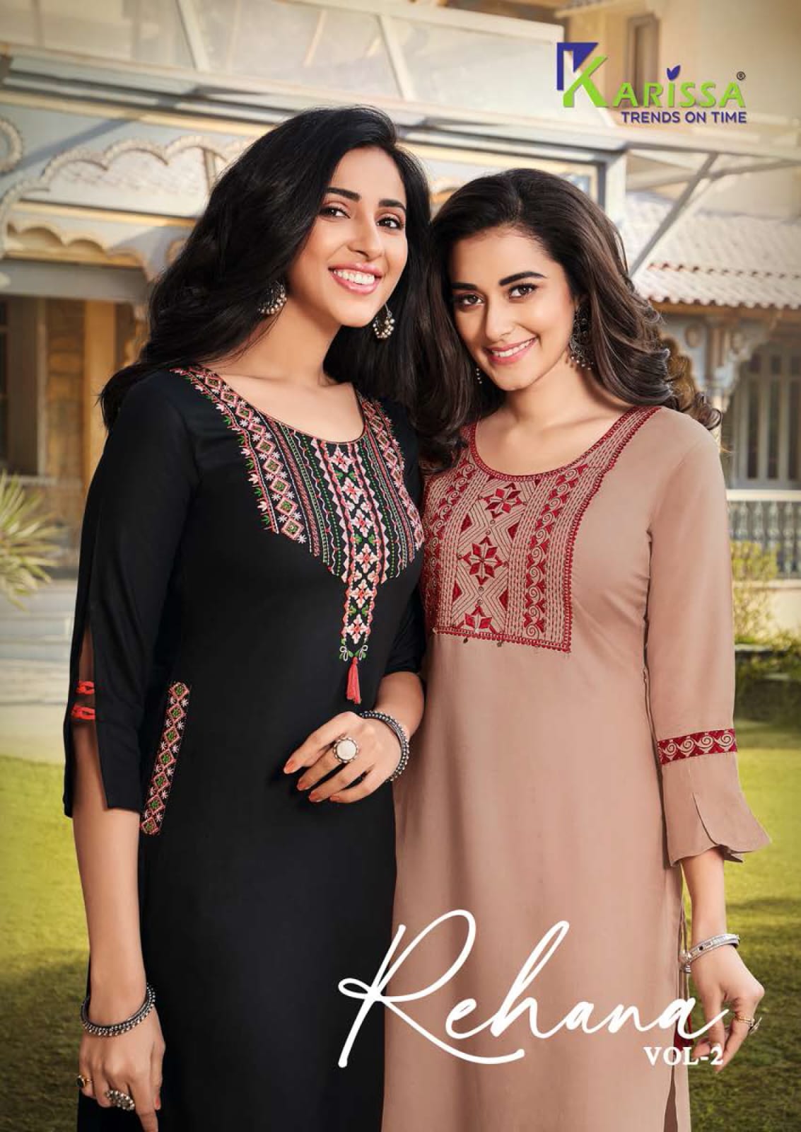 Karissa Rehana 2 Fancy Wear Wholesale Designer Kurtis